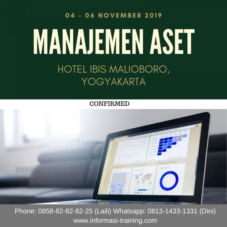 Manajemen Aset AVAILABLE ONLINE Informasi Training