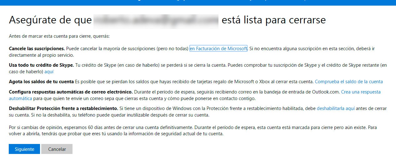 Comment fermer et supprimer votre compte Microsoft