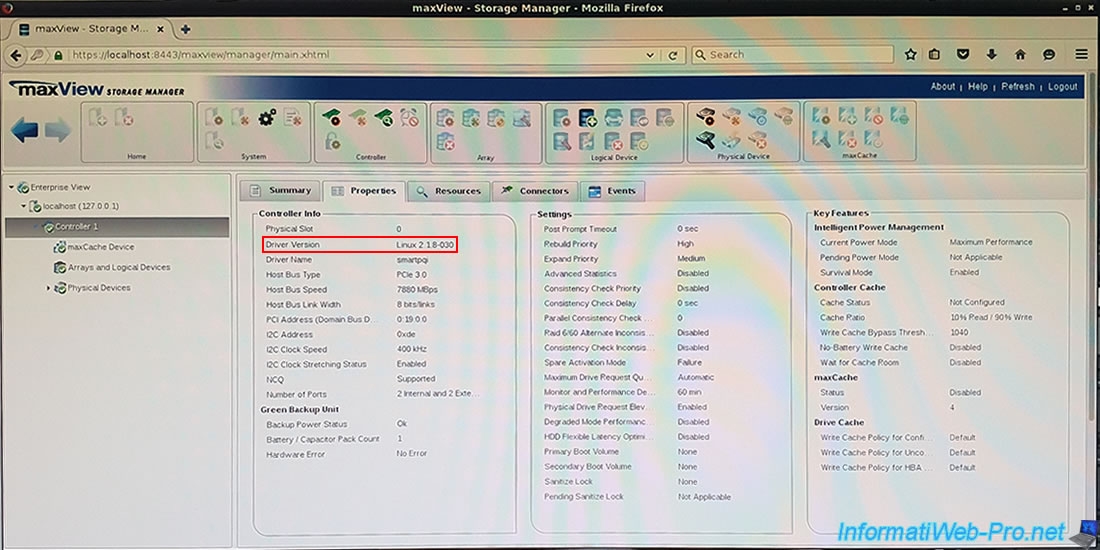 Download and boot on USB version of Adaptec maxView Storage Manager v3 RAID Tutorials