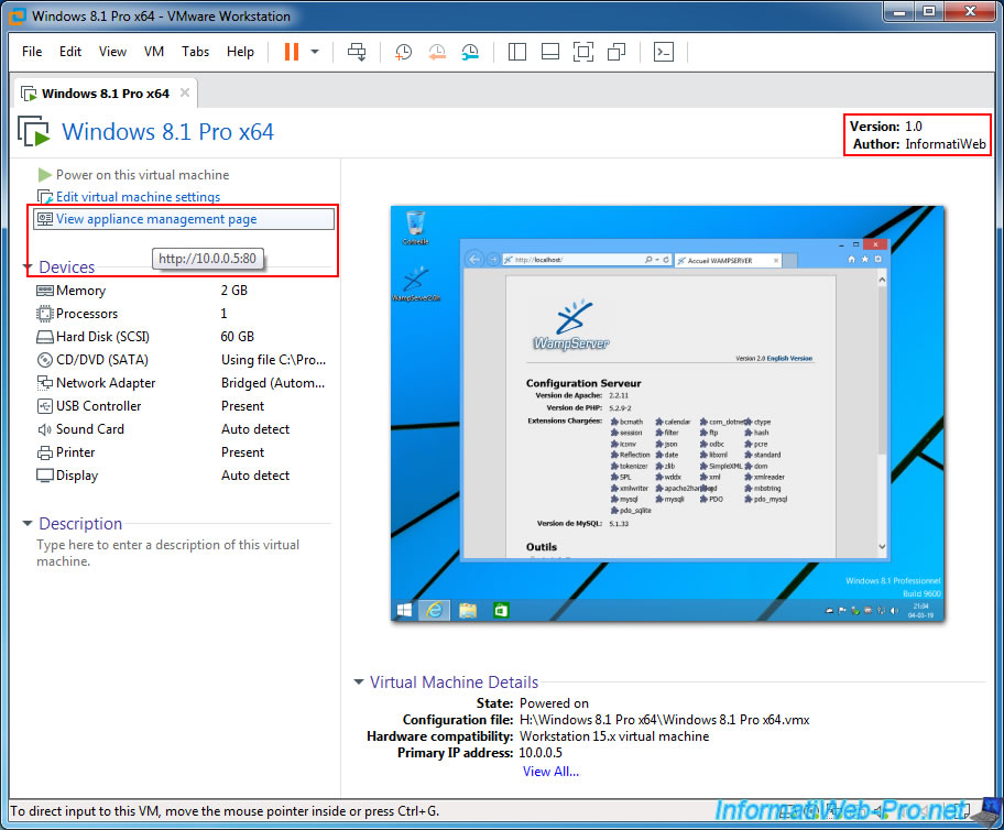Understand and configure the settings of your virtual machines with VMware Workstation 16 or 15