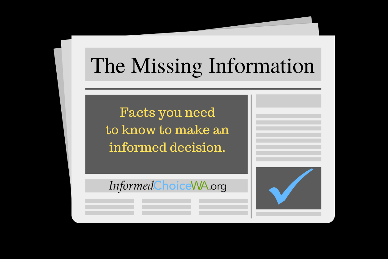 CDC Webinar Misinforms about Missing Information Informed Choice