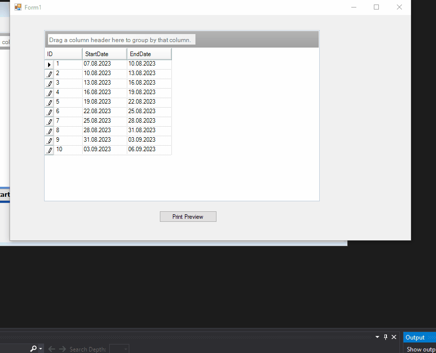 Printing only selected rows in Ultragrid Infragistics Forums