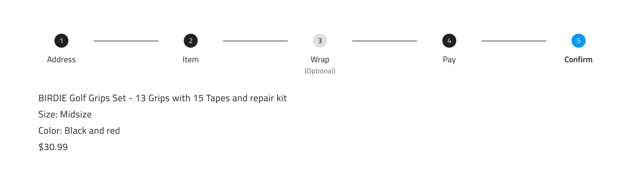 Stepper Design System Component
