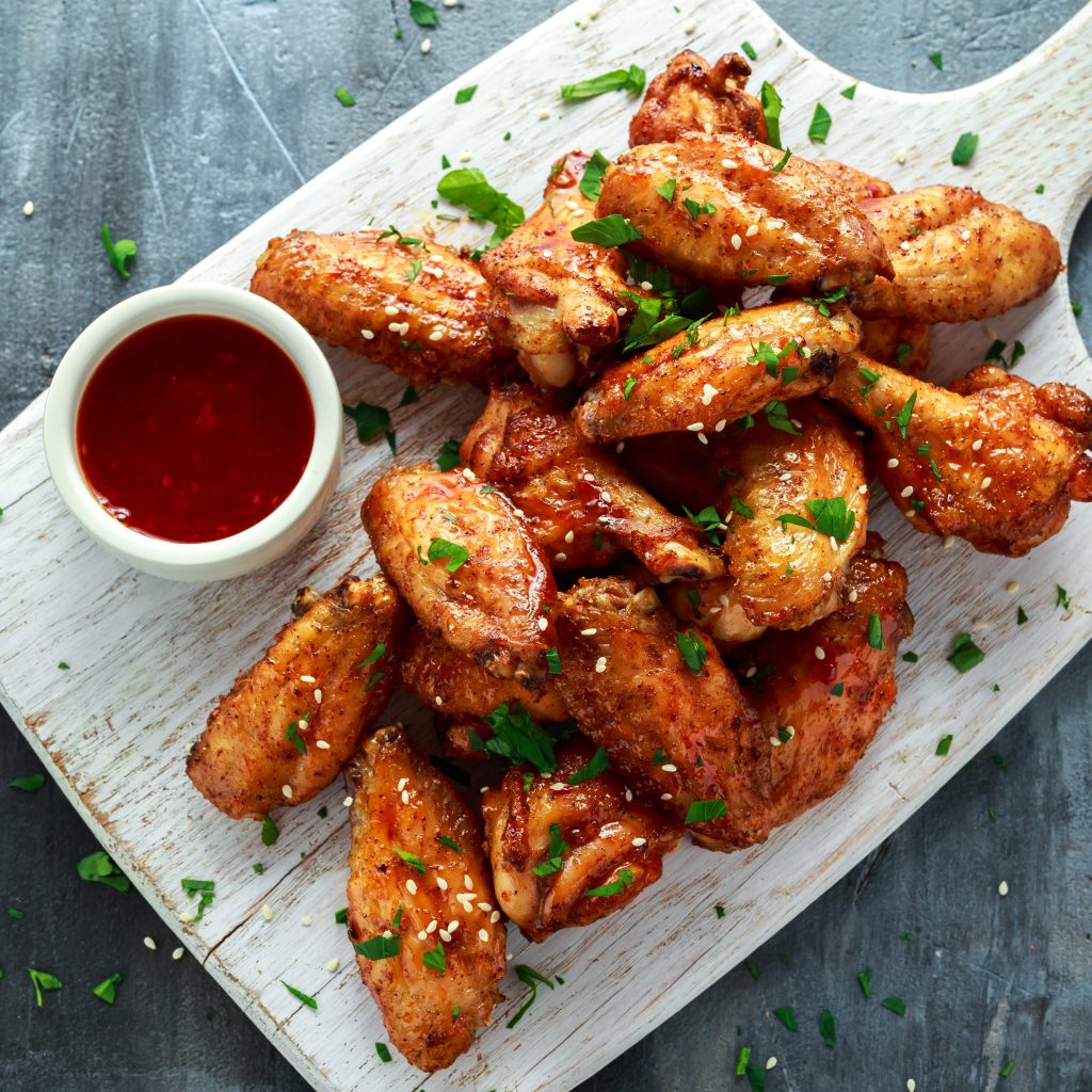 Halogen Oven Honey Garlic Chicken Wings INFRAOVENS®