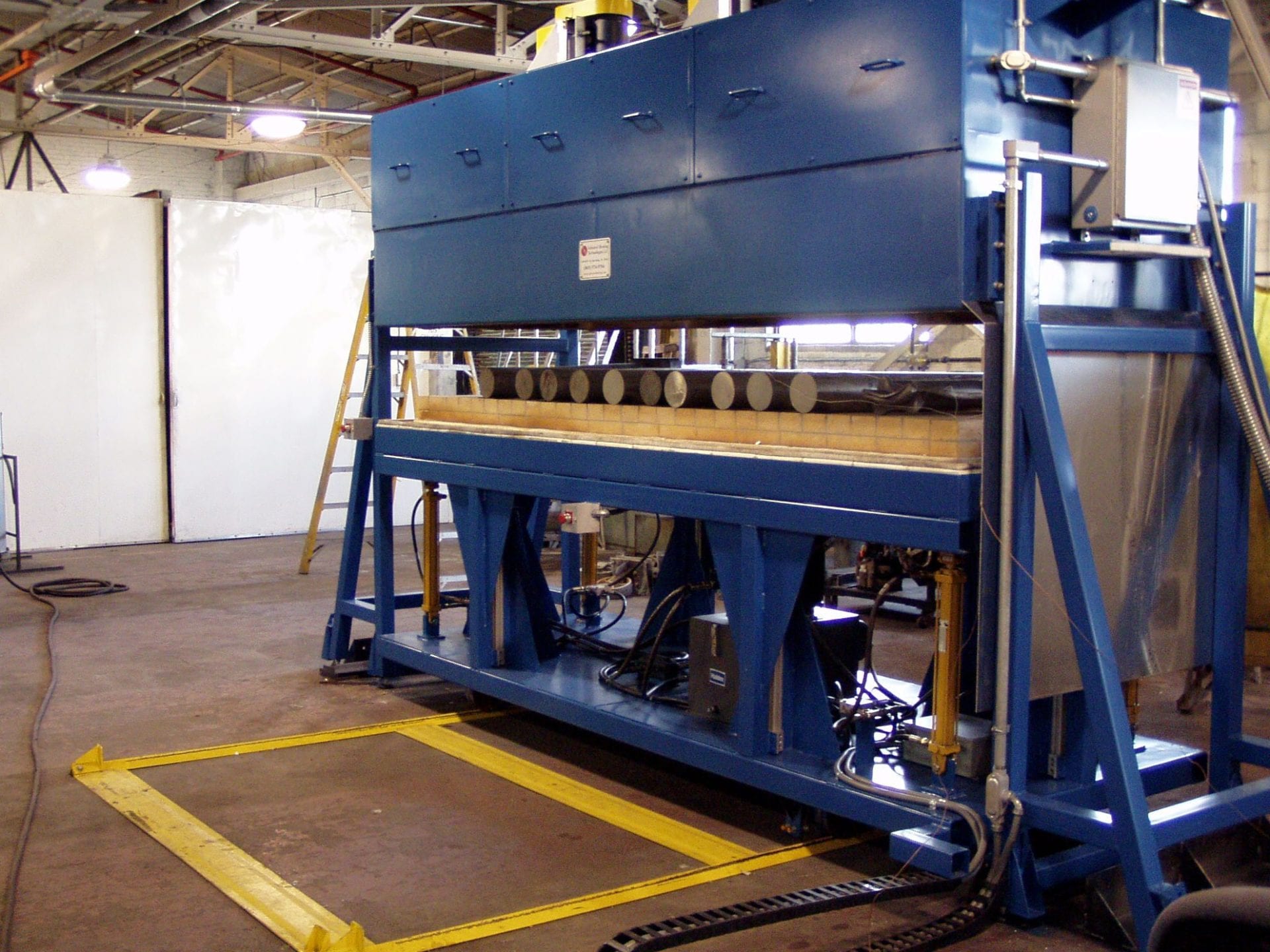 Aluminum Billet PreHeat Furnaces Infrared Heating Technologies