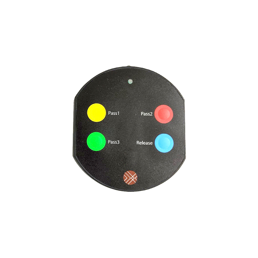 CIR2A2 Milled Infrared Remote Control Infrared & Chrome