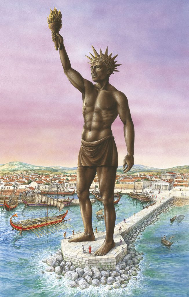 Colossus of Rhodes Infy world