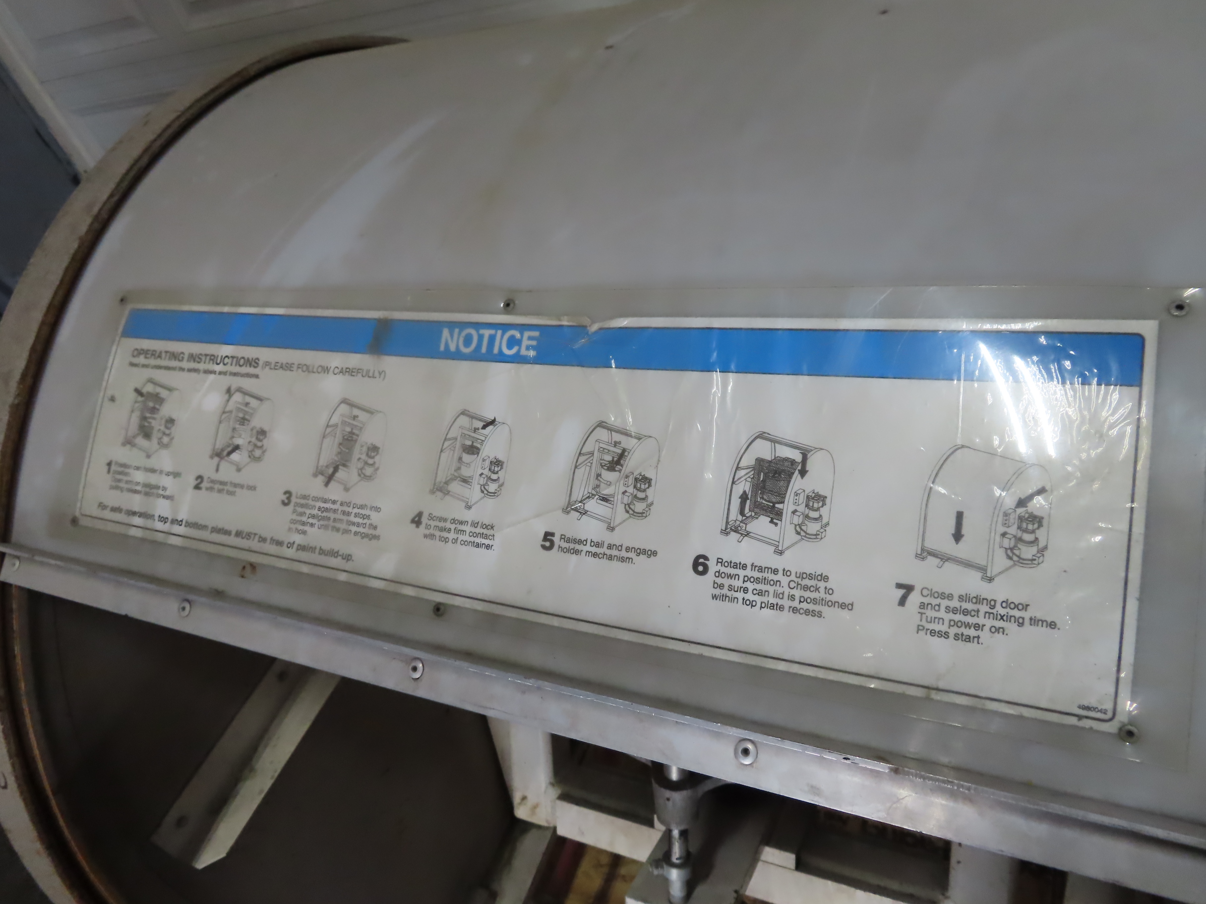 Miller 5 gallon Commercial Paint Shaker