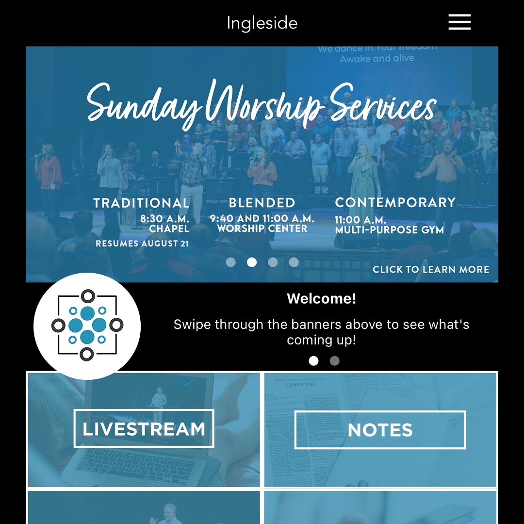Church App Android & iOS Ingleside Baptist Church