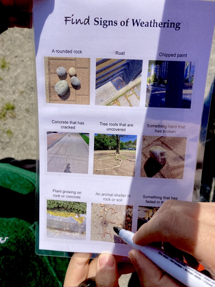Weathering scavenger hunt ingridscience.ca