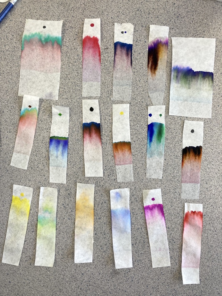 Ink Chromatography Art