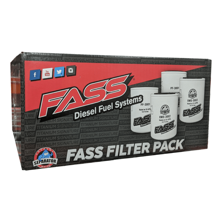 FASS Fuel Systems Replacement Filter Pack