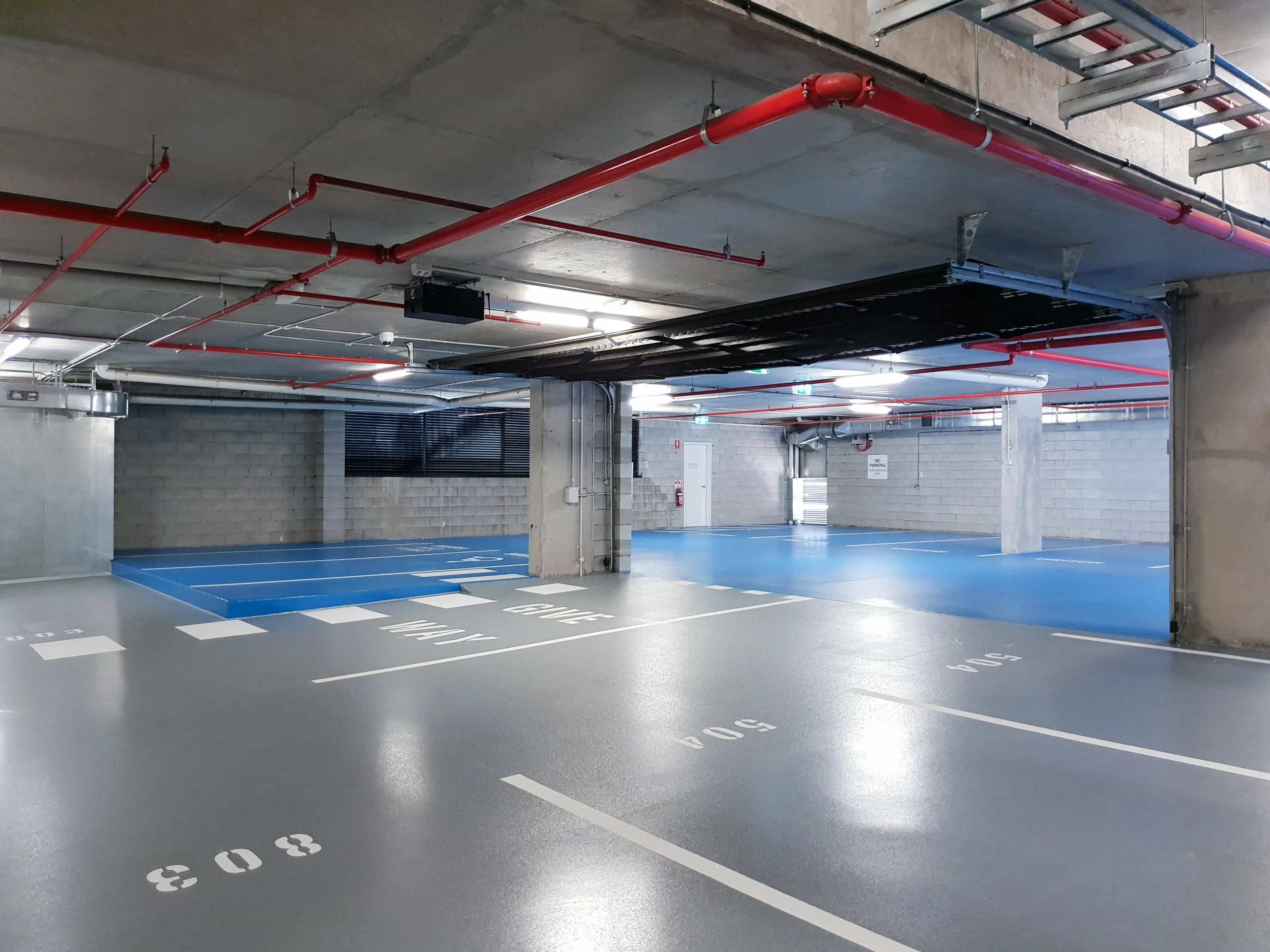 Golvbeläggning garage Garagegolv Stockholm Injo Golv AB