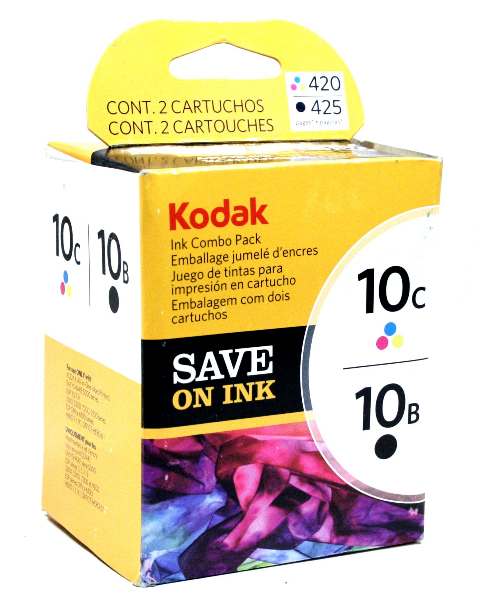 Genuine Kodak 10 Ink Cartridge 2 Pack12347586