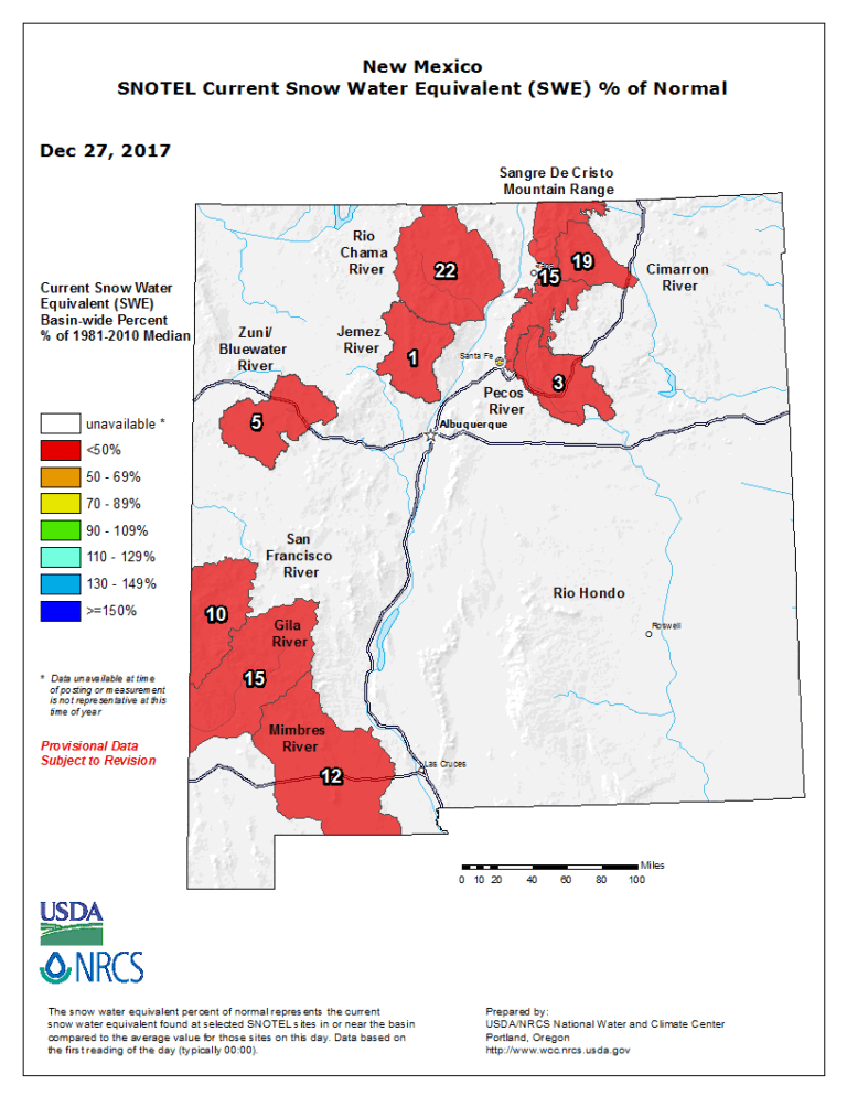 New Mexico 2017 Water Year in Review jfleck at inkstain