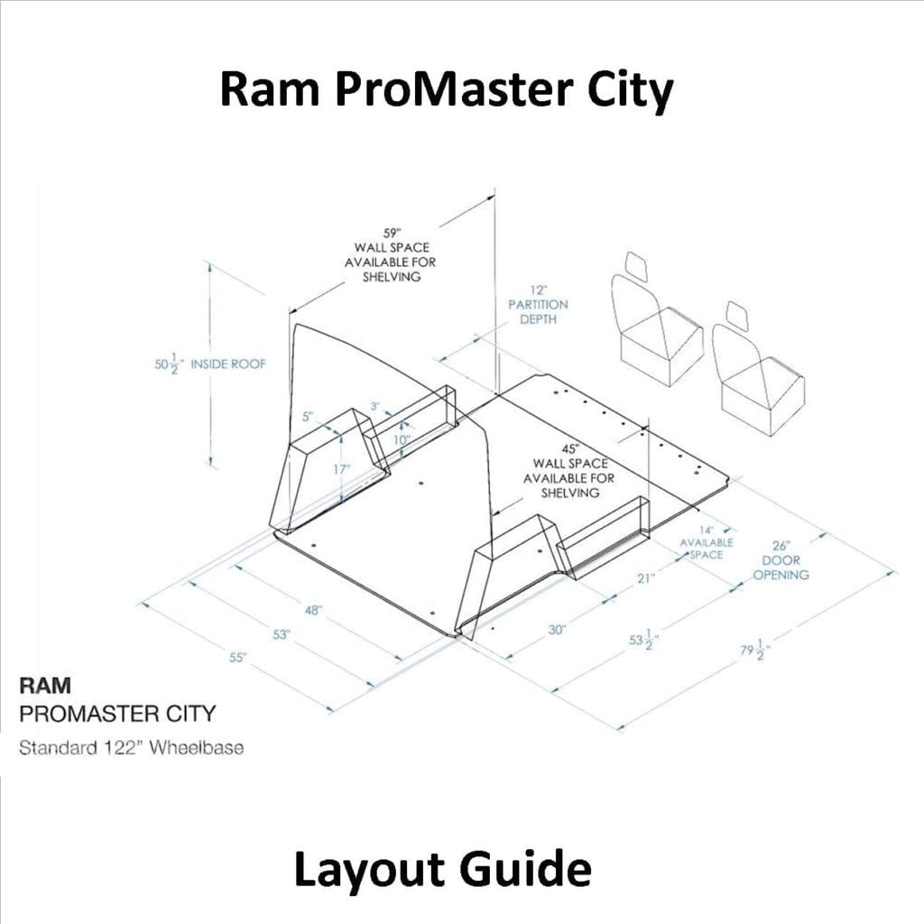 Ram Promaster City Layout Guide U.S. Upfitters