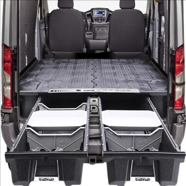 DECKED InVehicle Storage System for Ford Transit U.S. Upfitters