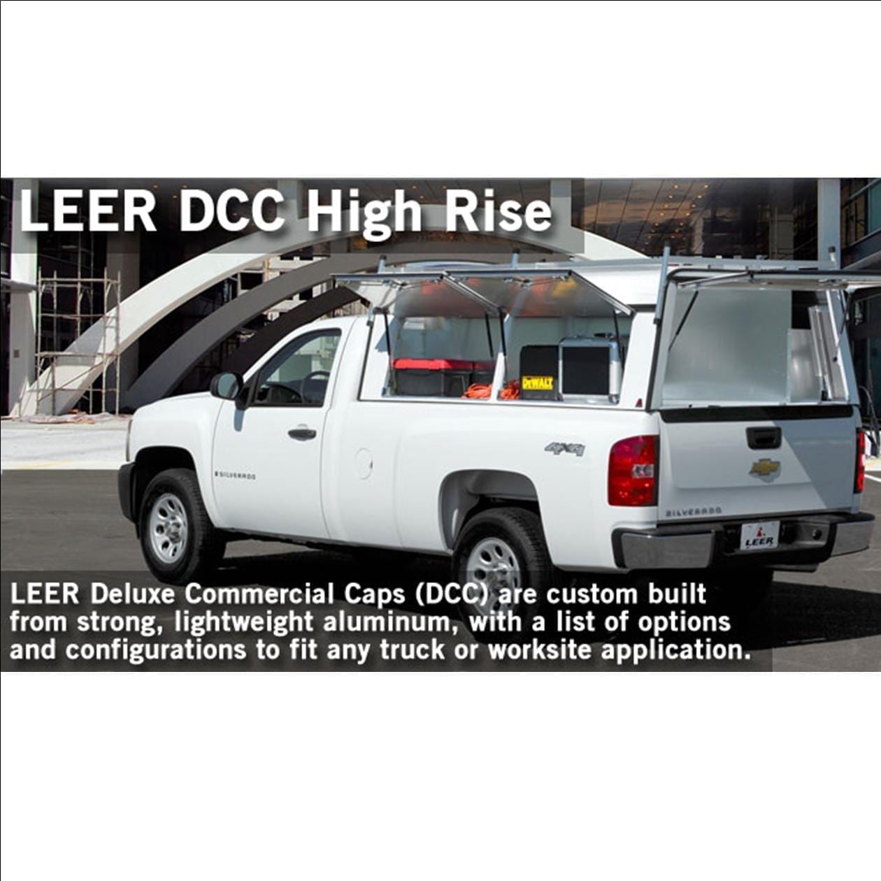 LEER Fleet Deluxe Commercial Caps Cab HiRise U.S. Upfitters
