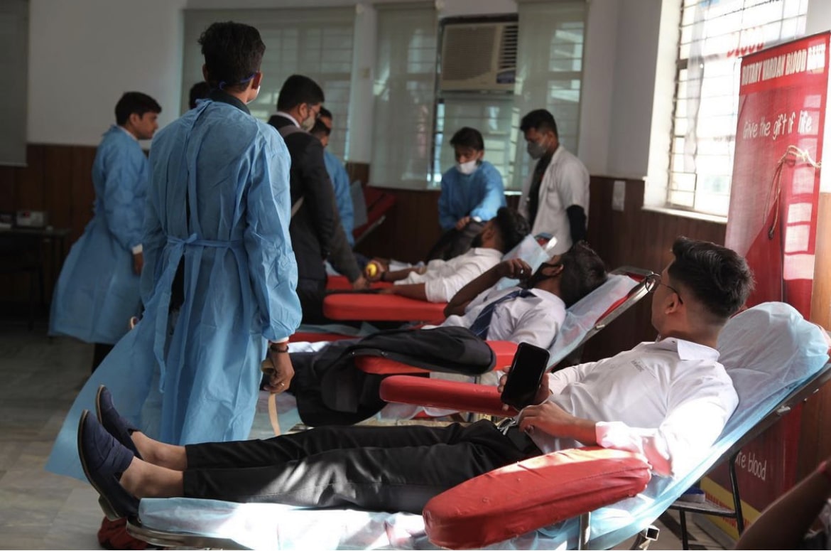 Blood Donation Drive at INMANTEC Institutions Inmantec Institutions