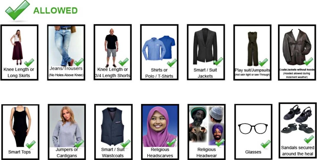 TDCJ Visitation Dress Code