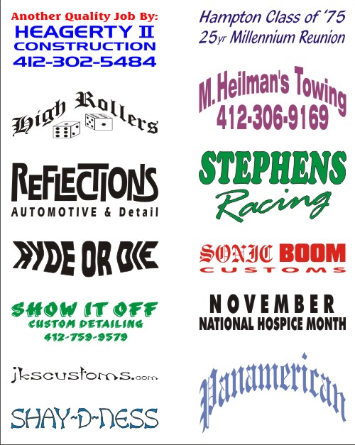 Create Your Own Custom Diecut Decals Designer Series Decals In