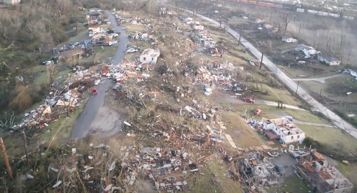 Tornado devastante in Alabama parte della città di Fultondale è stata spazzata via [VIDEO]