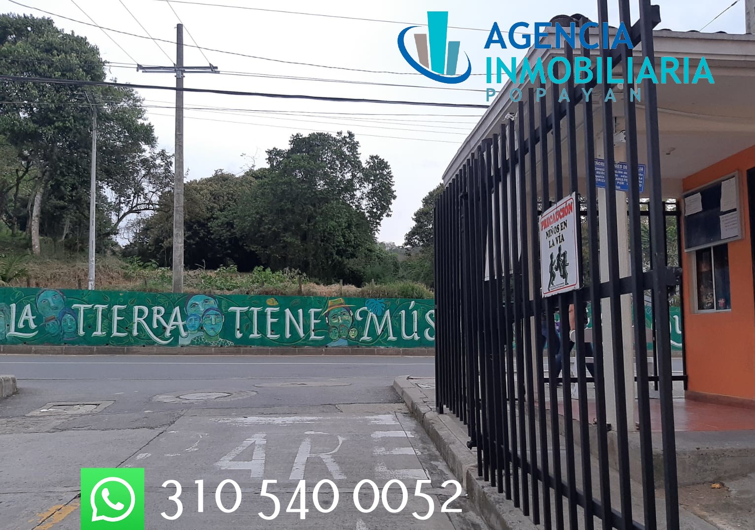 Portales de Pomona🌄Excelente lote medianero en . Popayán Agencia