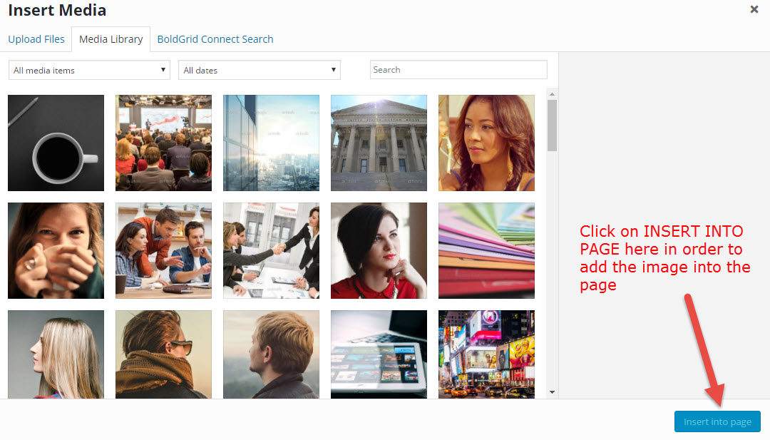 Add and Replace Images On Your Pages InMotion Hosting
