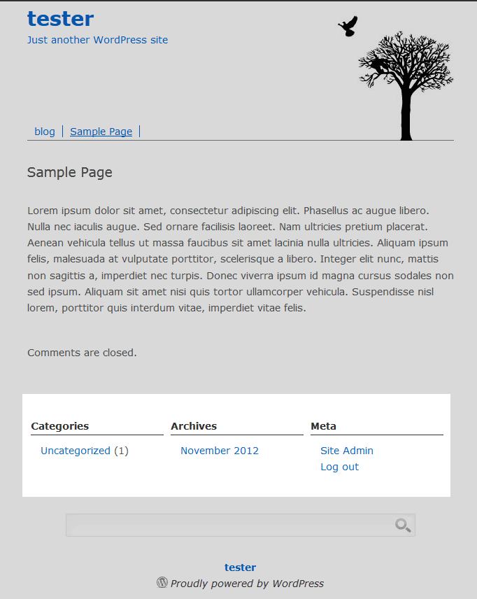 How to Remove Sidebar Links/Widgets InMotion Hosting