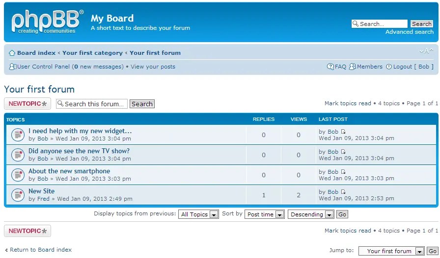 How phpBB Community Software Works InMotion Hosting