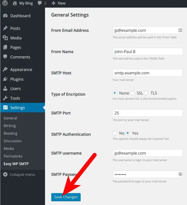 How to Install & Setup Easy WP SMTP in WordPress