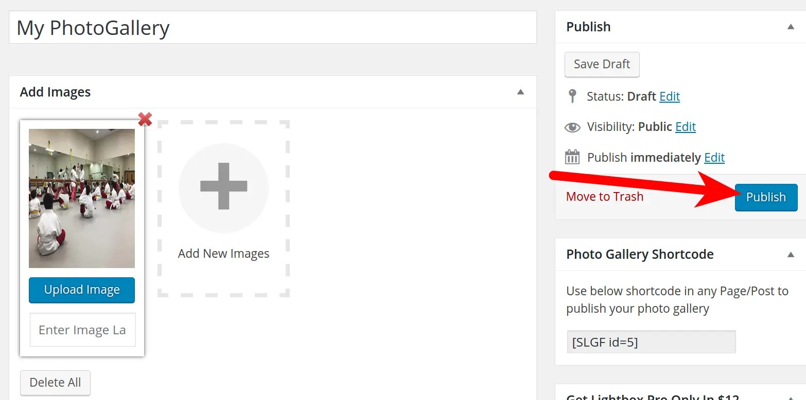 How to Install & Use the Lightbox Gallery Plugin in WordPress Inmotion Hosting