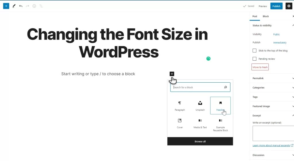 Ultimate Guide How to Change Font Size WordPress