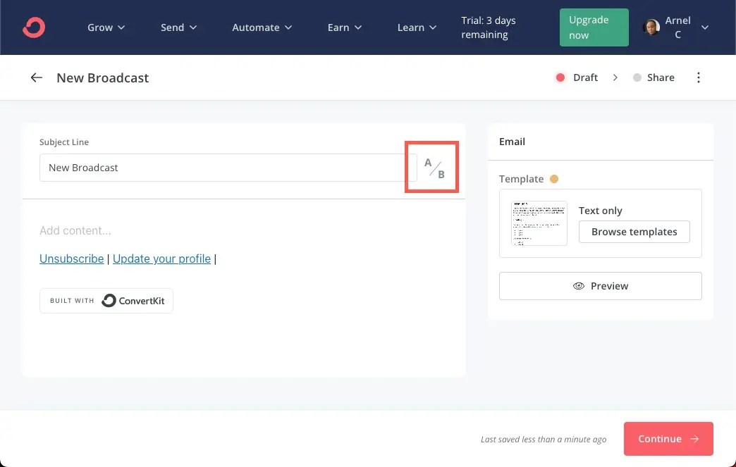 What is ConvertKit for weForms InMotion Hosting