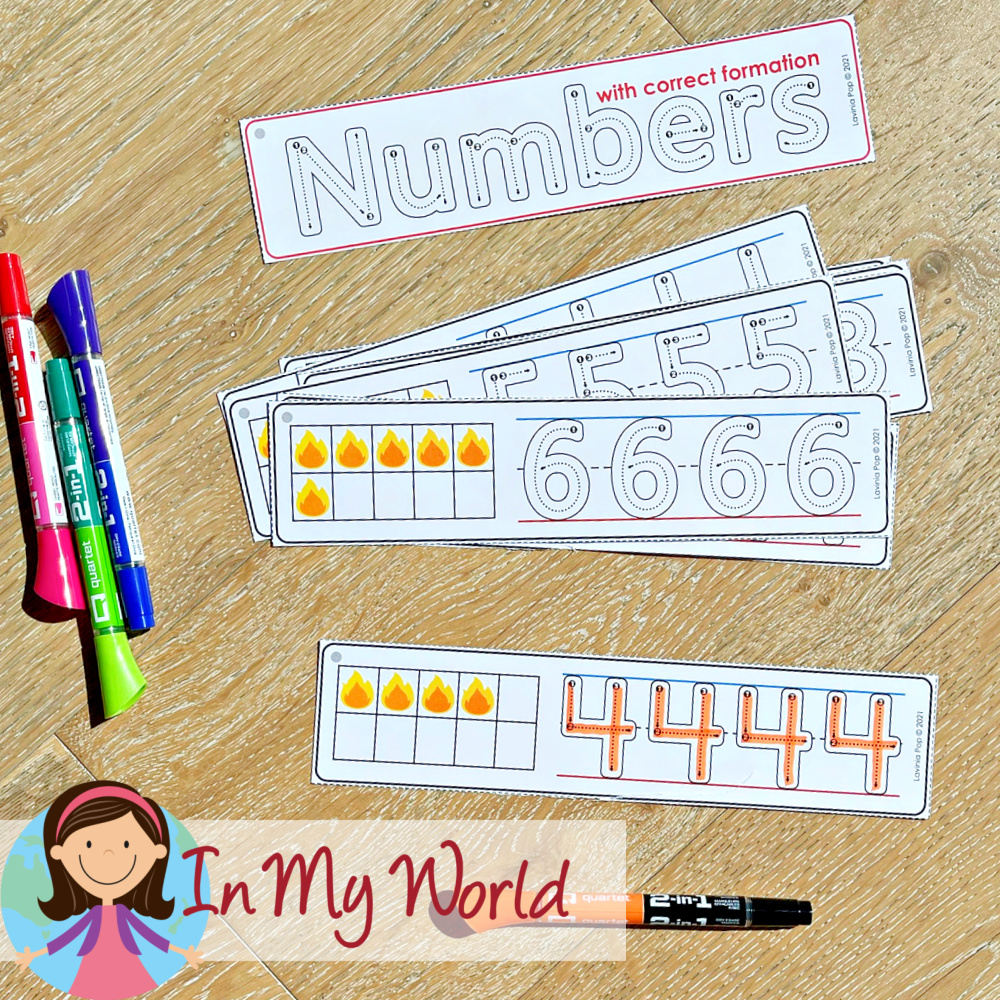 1WriteWipeNumbers In My World