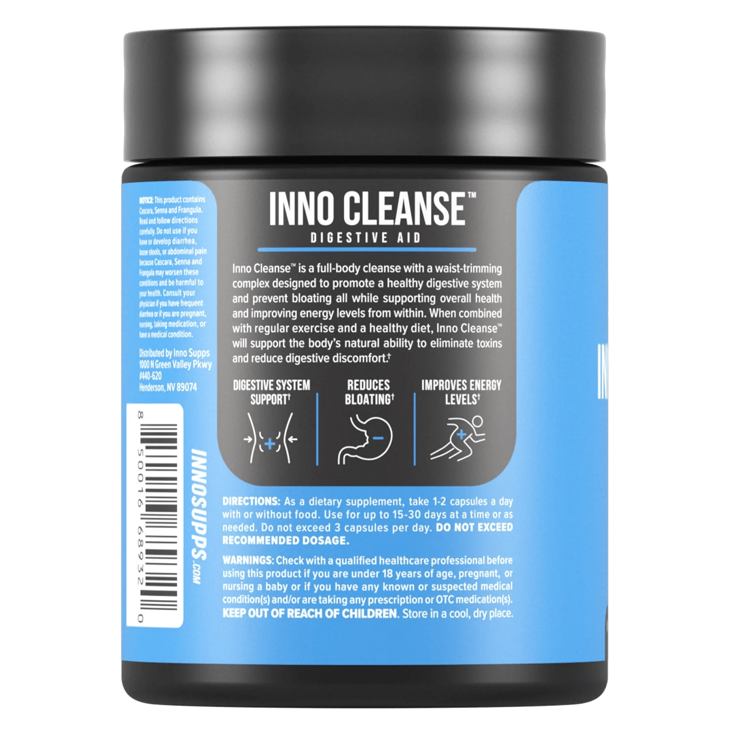 Inno Cleanse Digestive Aid & WaistTrimming Formula, NatureBased