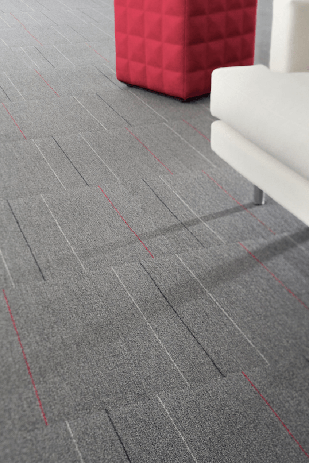 Walk the Line floor covering from Milliken