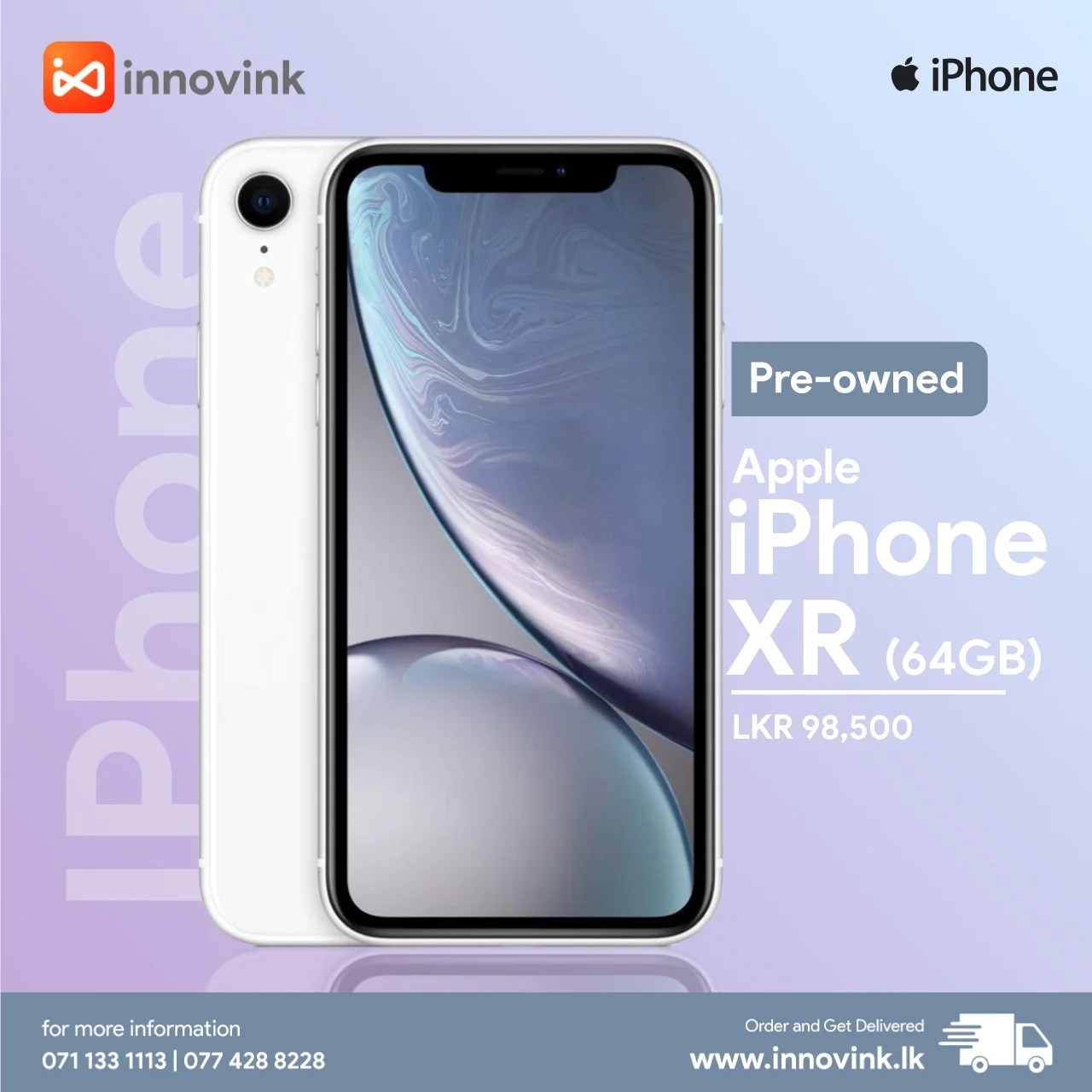 Apple iPhone XR 64 GB (Preowned) (0024) Innovink Solutions