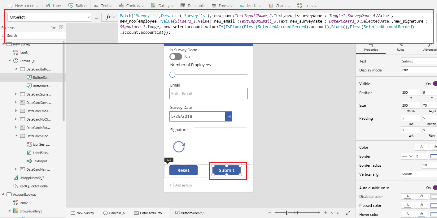 Create Records in Dynamics 365 with Canvas PowerApp Microsoft