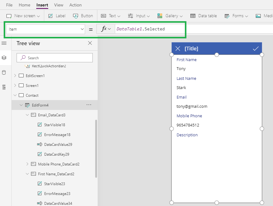 How to Add Hyperlink to Data Table Column in PowerApps Microsoft