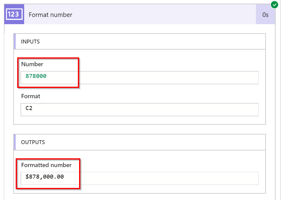 Format Number in Microsoft Power Automate Microsoft Dynamics 365 CRM