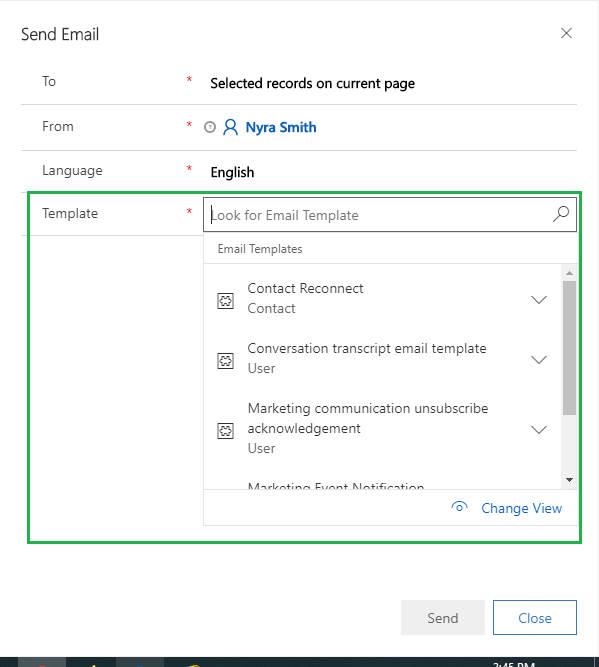 6Send Direct Email Microsoft Dynamics 365 CRM Tips and Tricks
