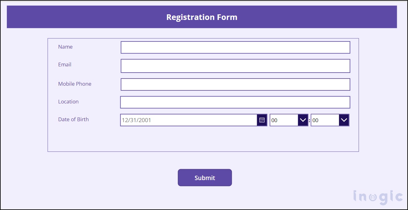 Create tables using Canvas App Designer within Power Platform