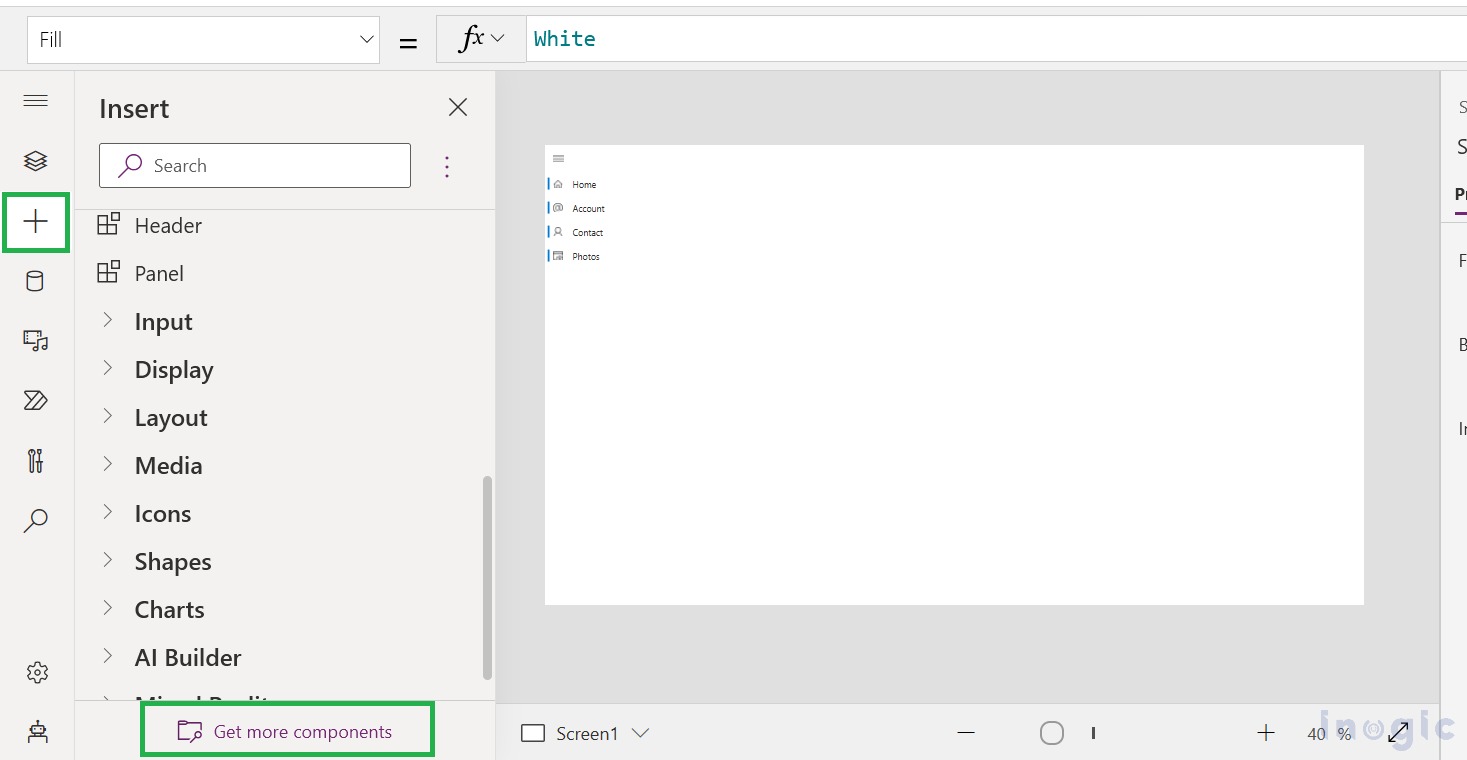 How to incorporate fluent UI framework in Canvas Apps Microsoft