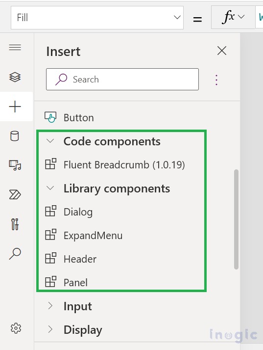 How to incorporate fluent UI framework in Canvas Apps Microsoft