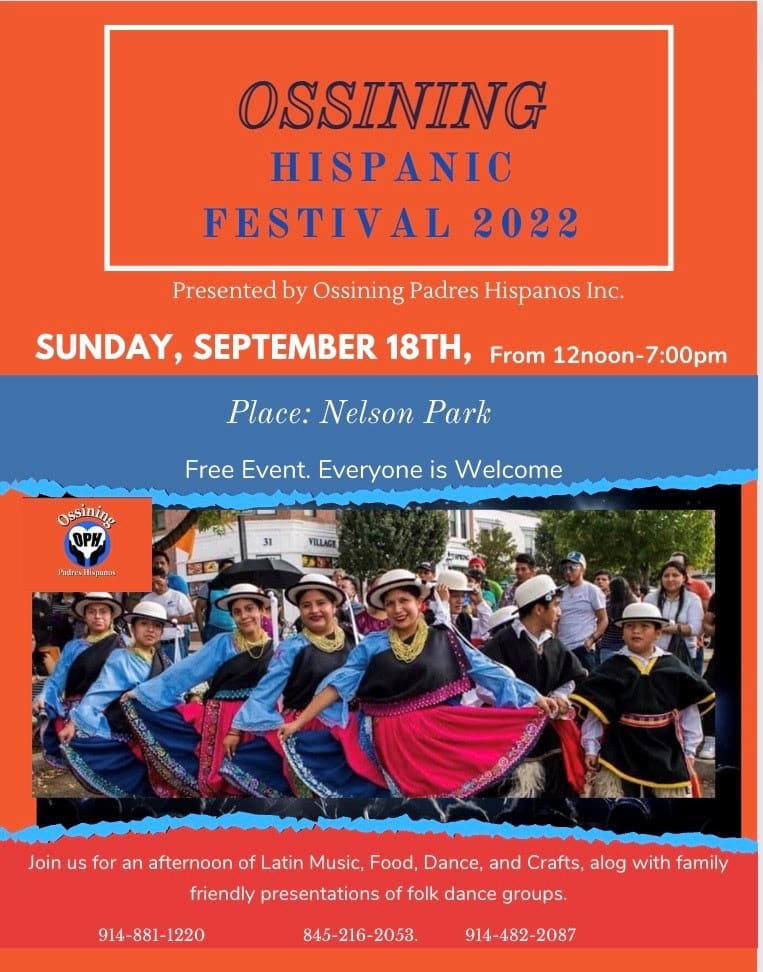 This Weekend in Ossining September 17 & 18th