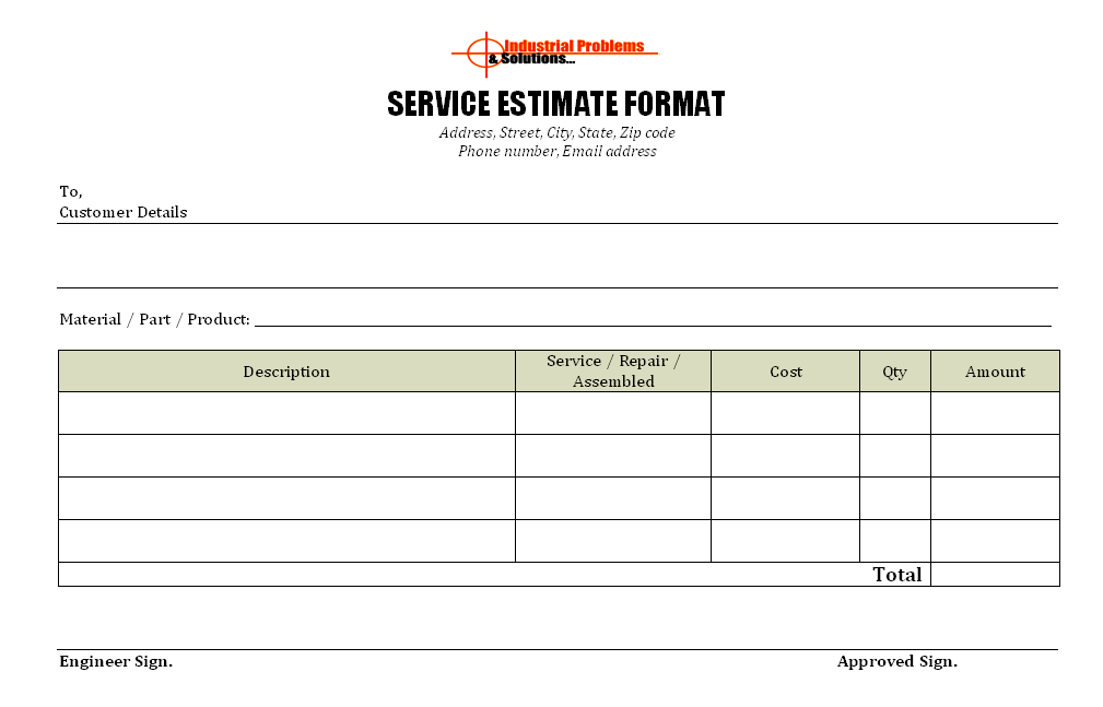 Excel Maintenance Service Report Format Hvac Maintenance Contract