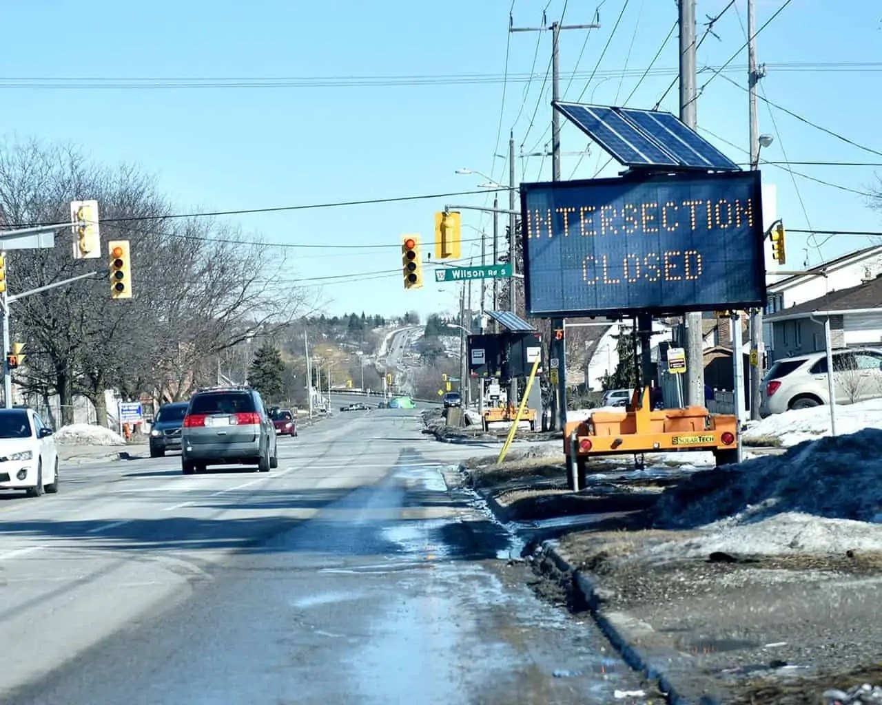 Bloor Street and Wilson Road intersection in Oshawa closed from October