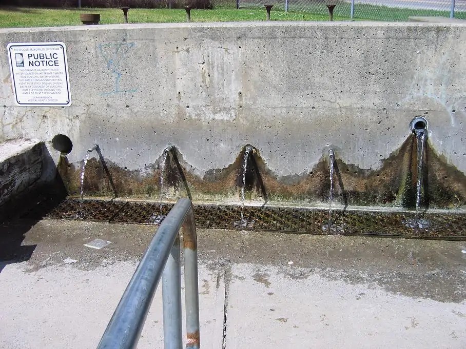 Chalk Lake Springs in Scugog down for maintenance insauga