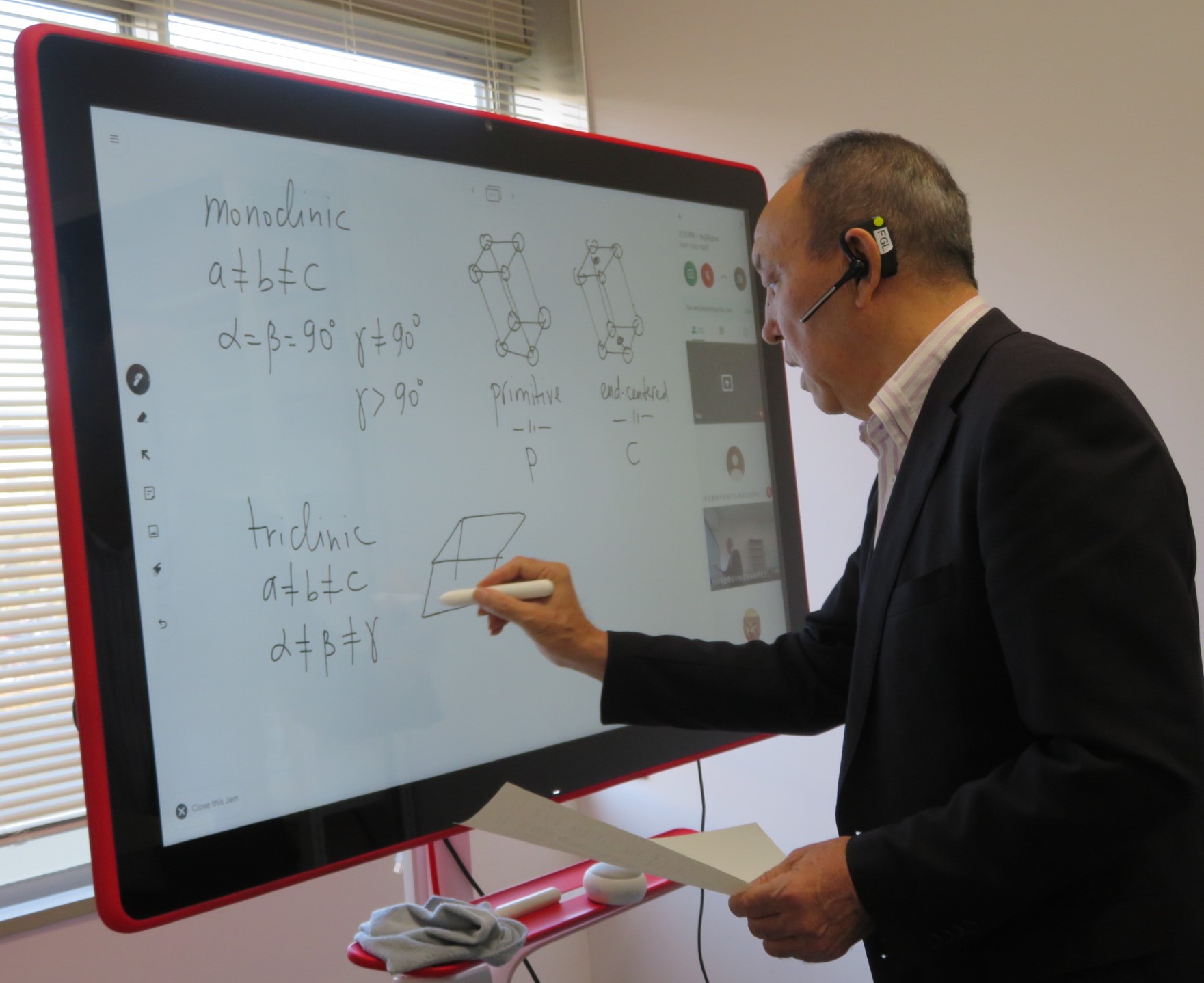 [Report] Online classes using Jamboard Tohoku University